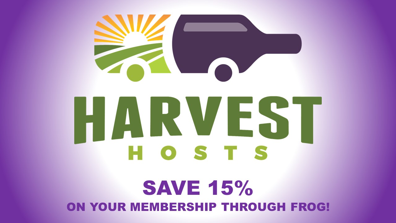 Harvest Hosts, Save 15%